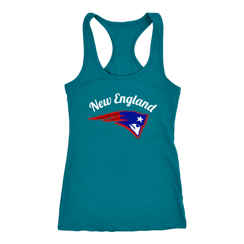 New England Skull Women's Racerback Tank - Gracious Concepts