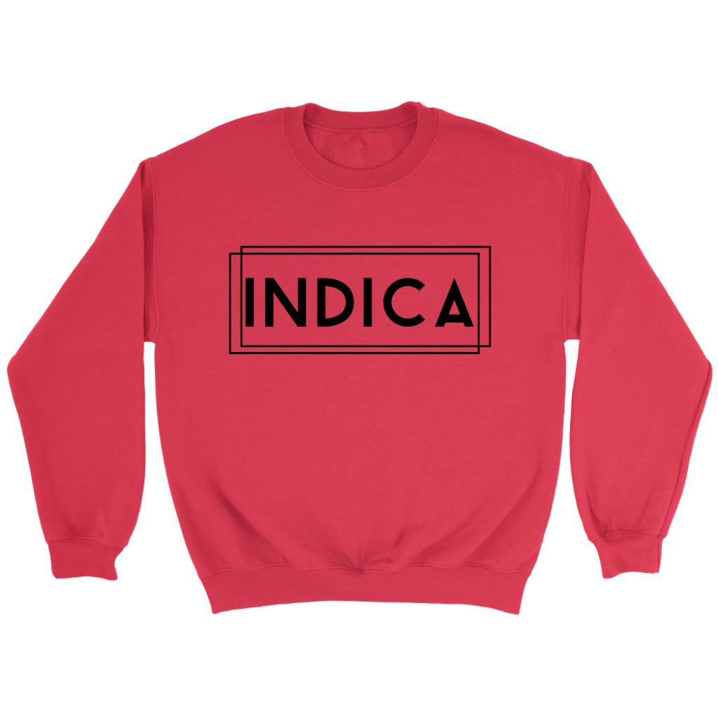 Indica Sweatshirt, Stoner Sweatshirt, Stoner Girl Clothing
