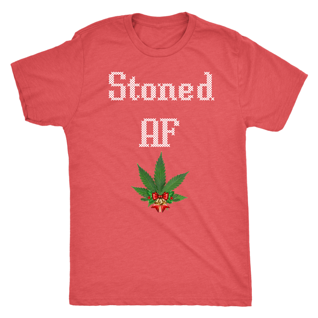 Stoned AF Stoner Christmas Apparel - Gracious Concepts