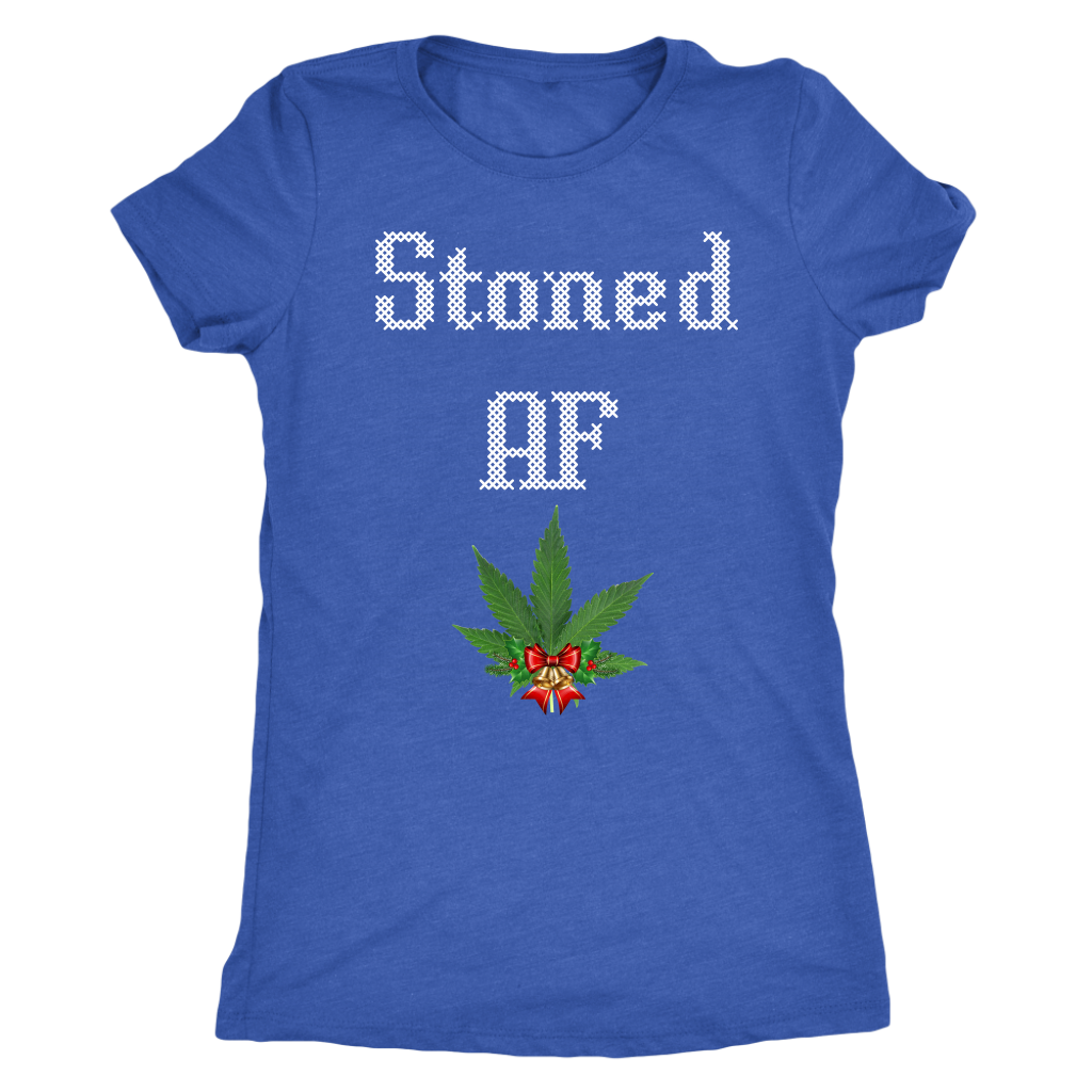 Stoned AF Stoner Christmas Apparel - Gracious Concepts
