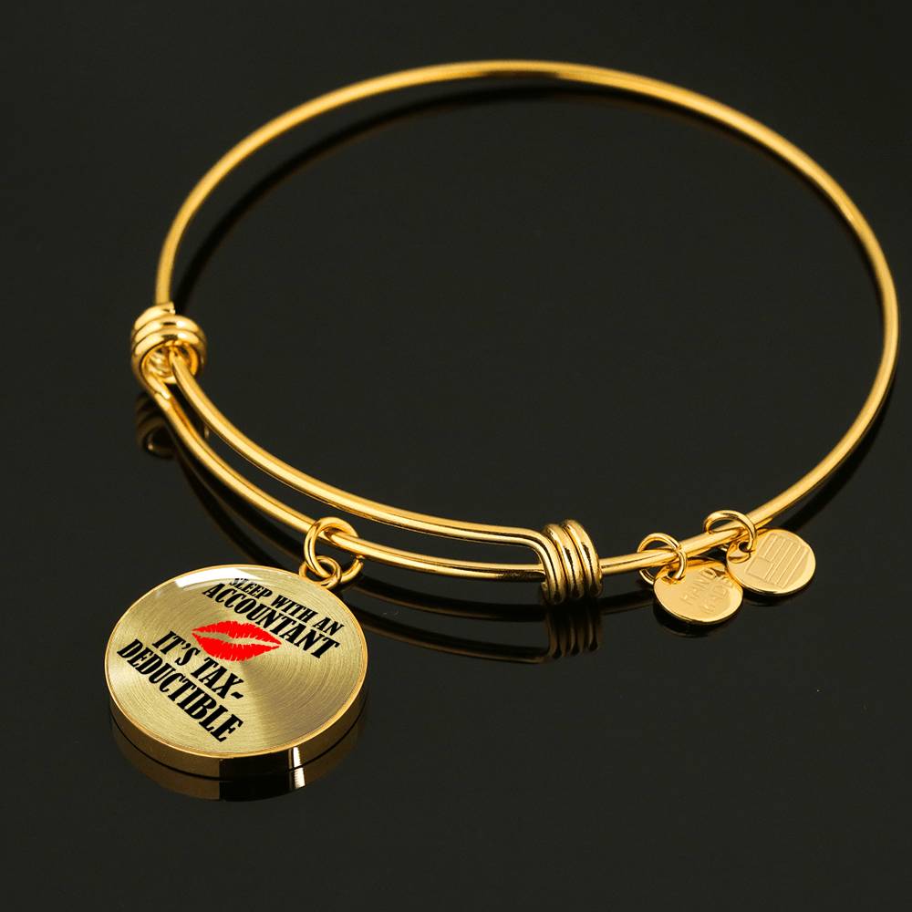 Sleep With an Accountatnt Luxury Bangle - Gracious Concepts