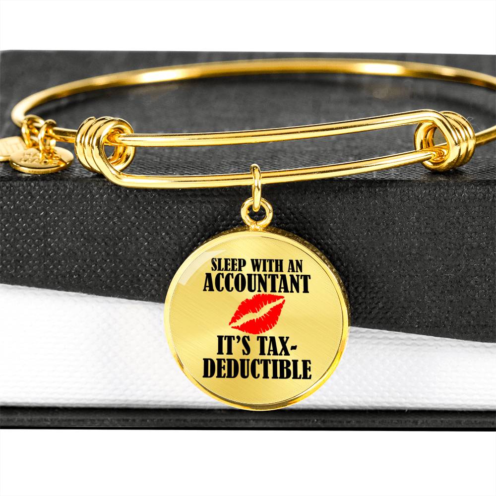 Sleep With an Accountatnt Luxury Bangle - Gracious Concepts