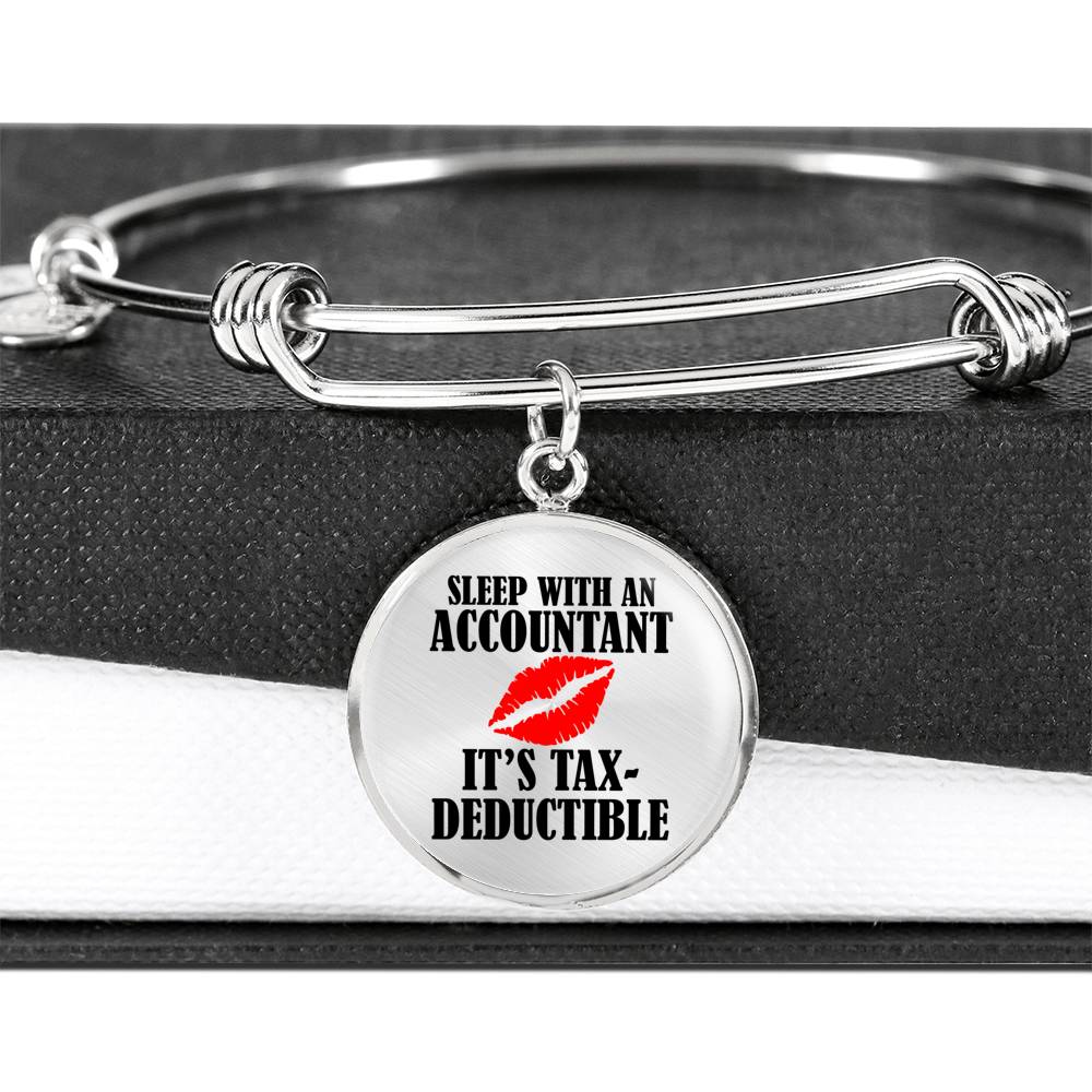Sleep With an Accountatnt Luxury Bangle - Gracious Concepts