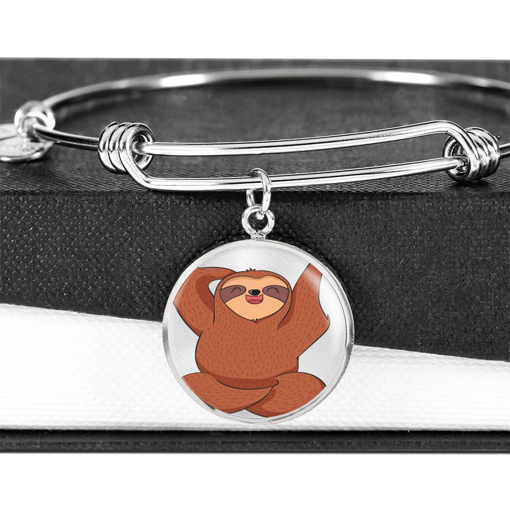 Silly Sloth Luxury Bangle - Gracious Concepts