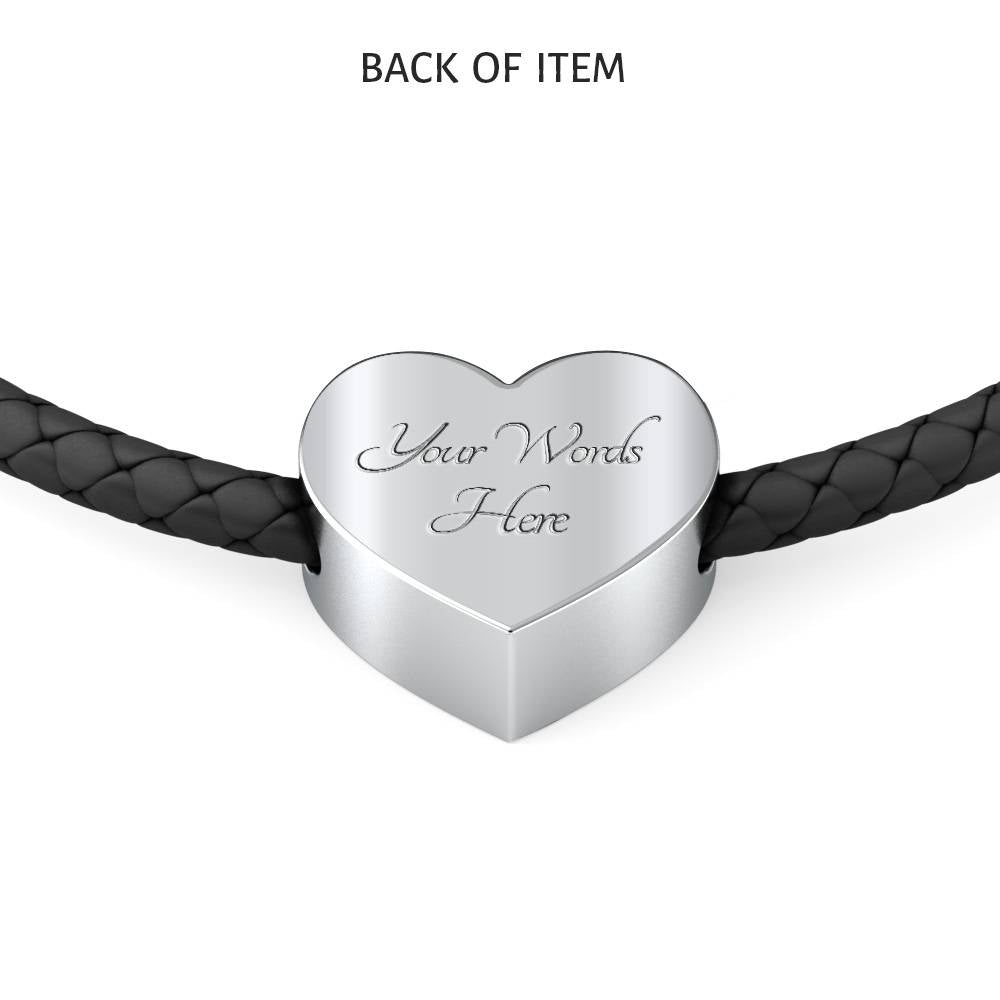 Sorry Dirtbikes are for Girls Leather Bracelet - Gracious Concepts