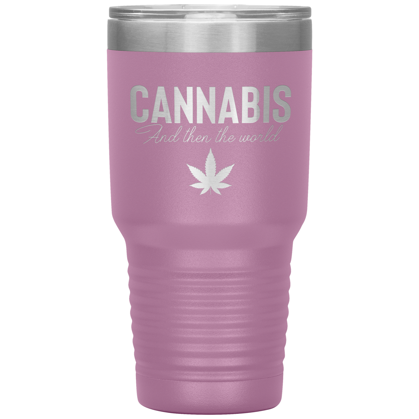 Cannabis & Then The World Travel Mug - Gracious Concepts