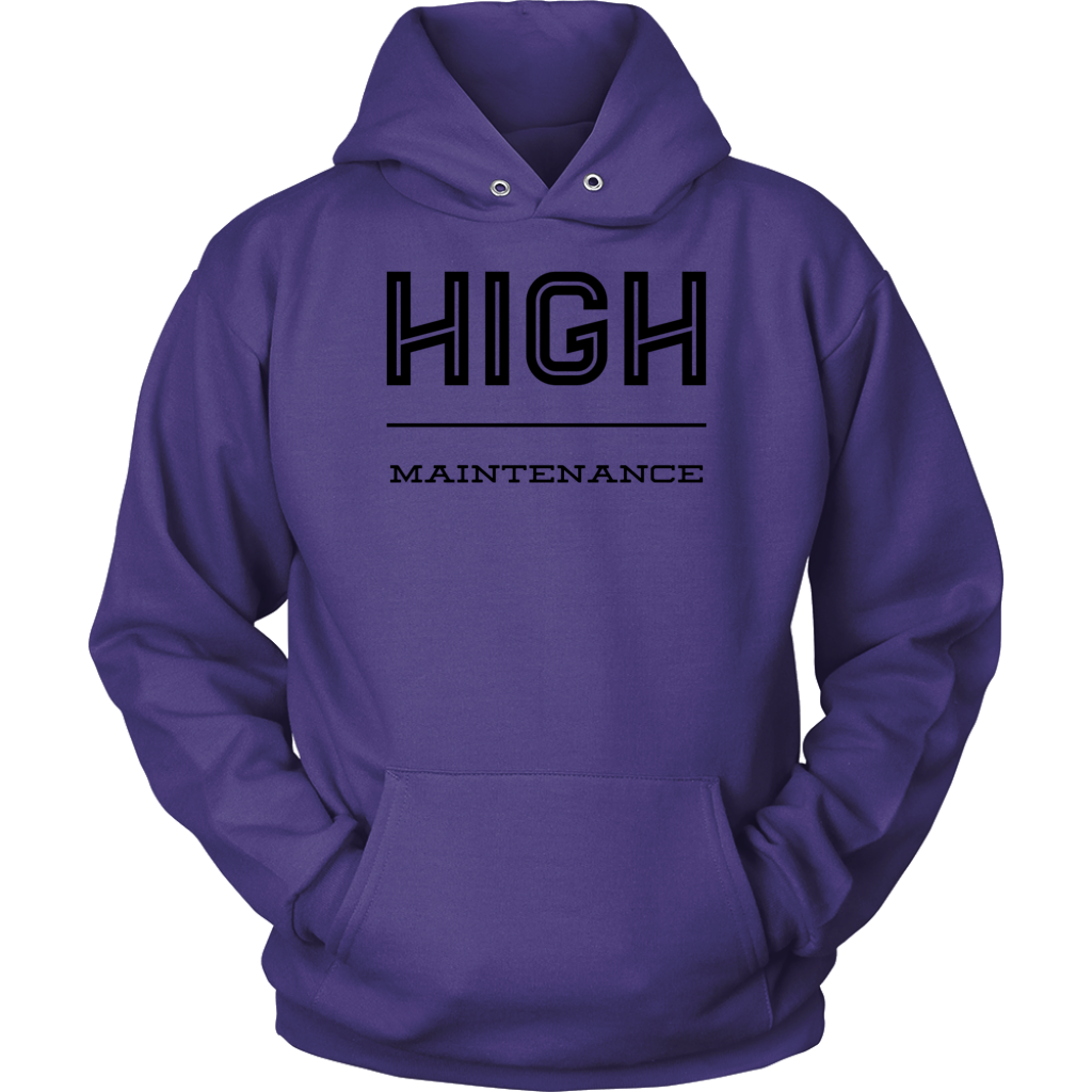 High Maintenance Cannabis Hoodie - Gracious Concepts