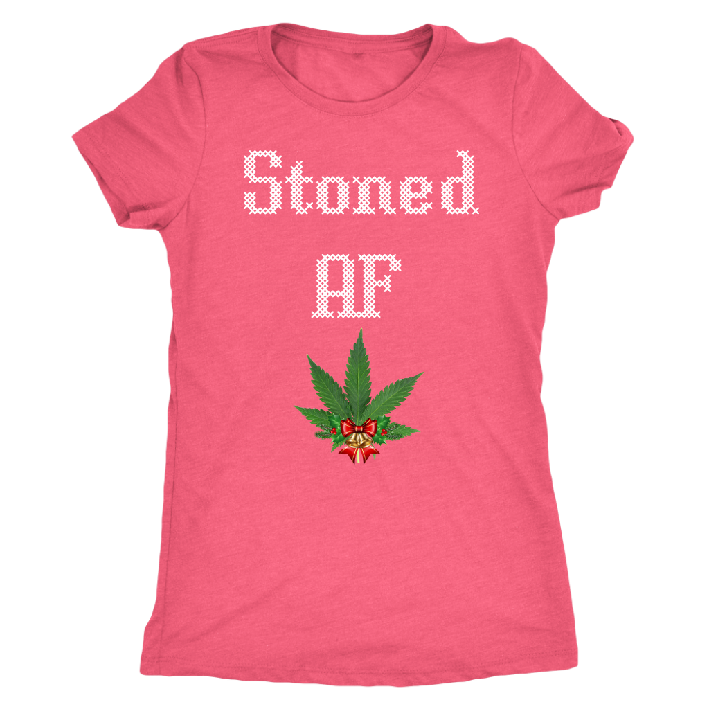Stoned AF Stoner Christmas Apparel - Gracious Concepts