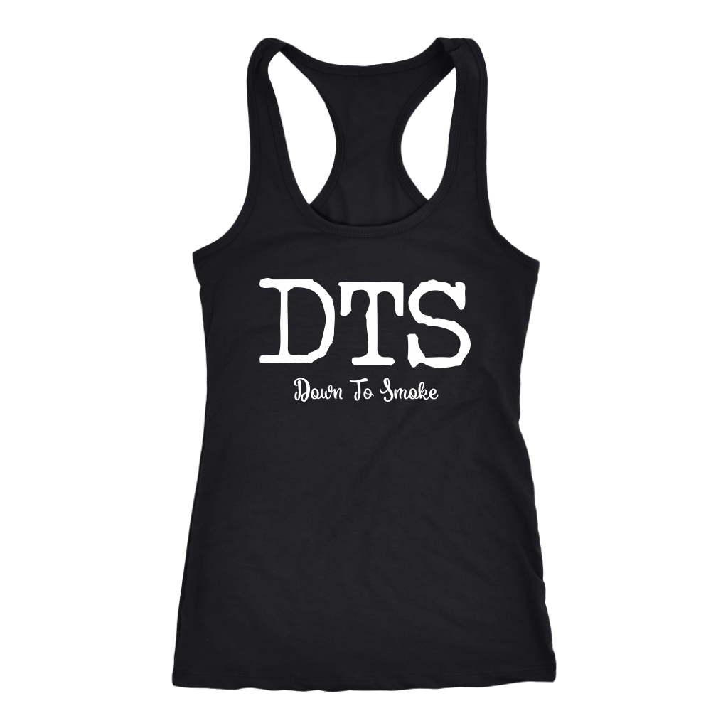DTS Down To Smoke Racerback Tank - Gracious Concepts