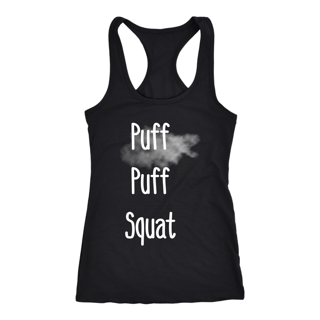 Puff, Puff, Squat Racerback - Gracious Concepts
