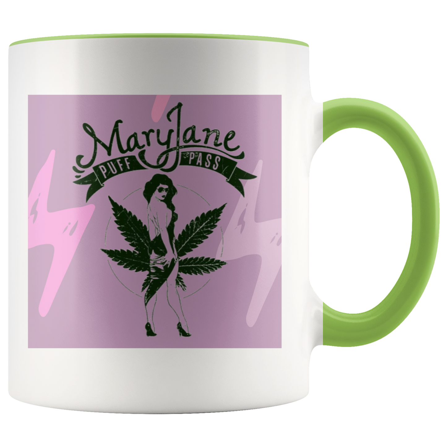 Cannabis Mug: Mary Jane Coffee Mug, Stoner Girl Coffee Mug - Gracious Concepts