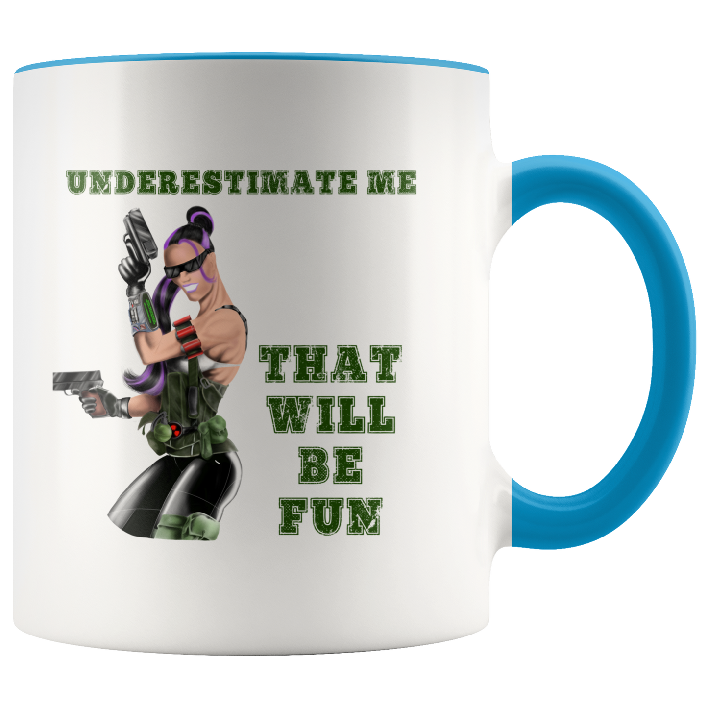 Gracious Girl Underestimate Me Mug - Gracious Concepts