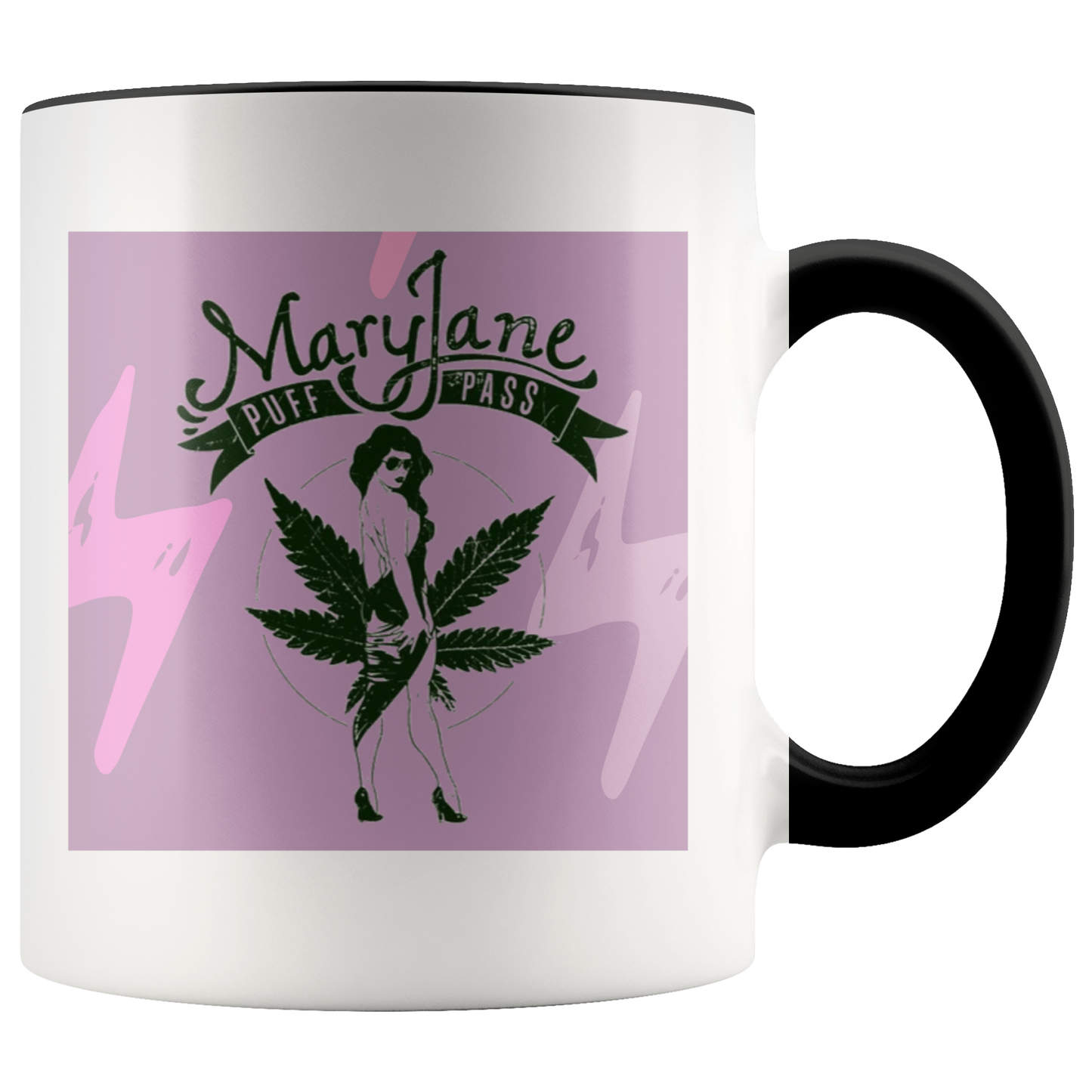 Cannabis Mug: Mary Jane Coffee Mug, Stoner Girl Coffee Mug - Gracious Concepts
