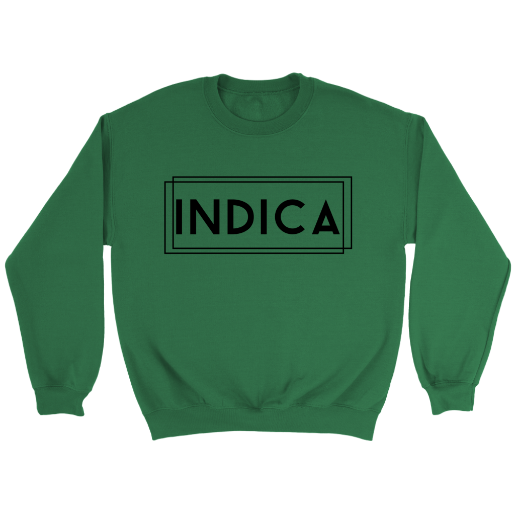 Indica Sweatshirt, Stoner Sweatshirt, Stoner Girl Clothing