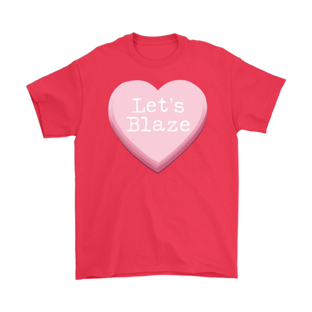 Let's Blaze Candy Heart Men's T-shirt - Gracious Concepts