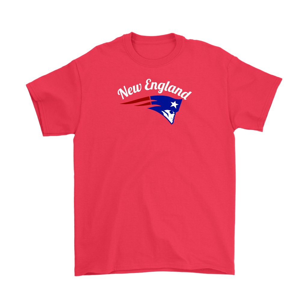New England Patriots Skull Men's T-shirt - Gracious Concepts