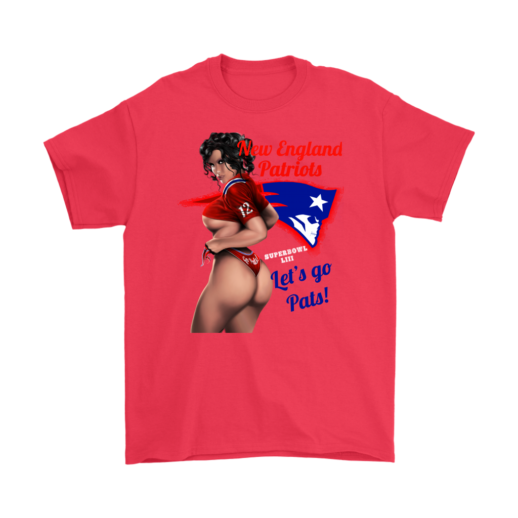 Patriots Fan Girl Superbowl Men's T-shirt - Gracious Concepts