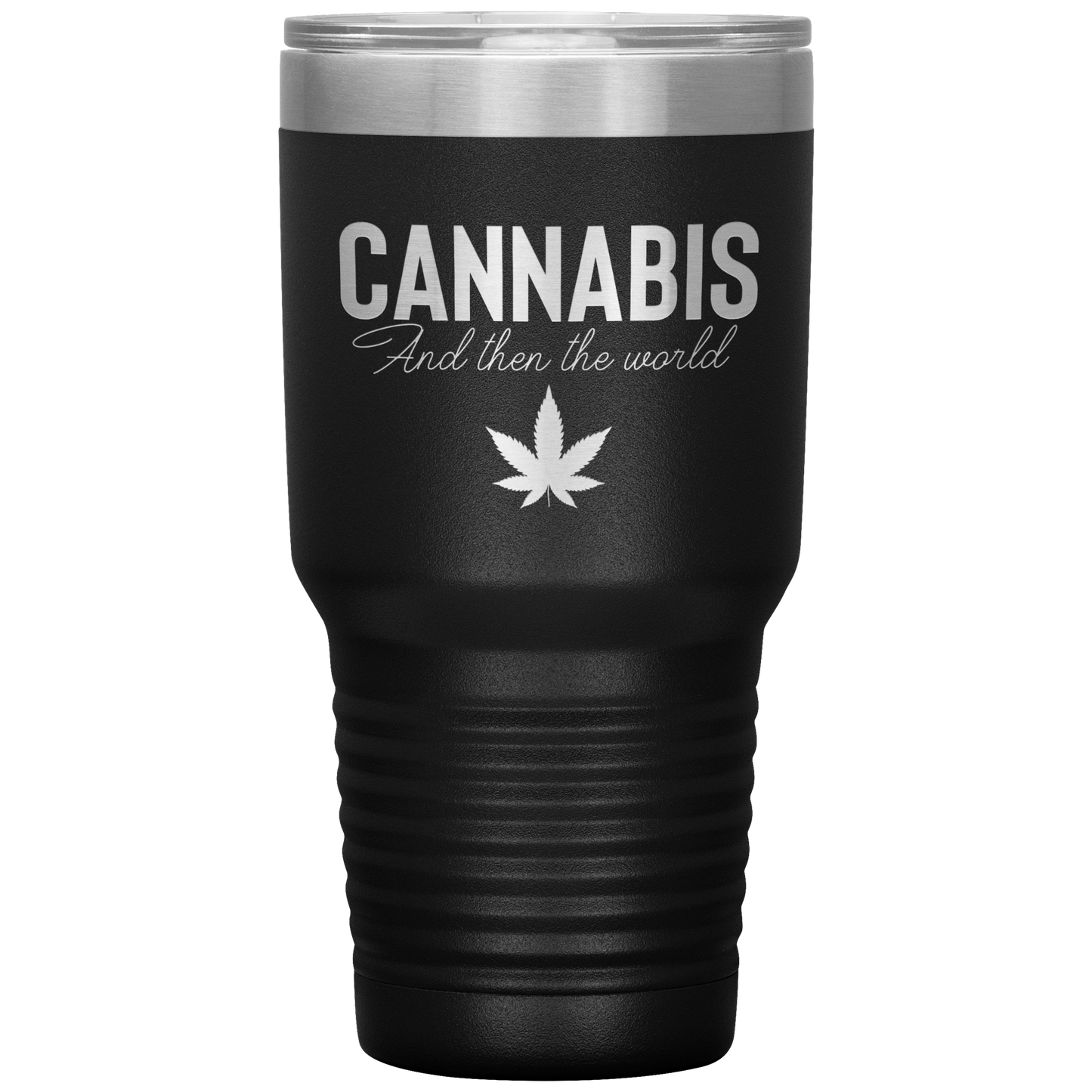 Cannabis & Then The World Travel Mug - Gracious Concepts