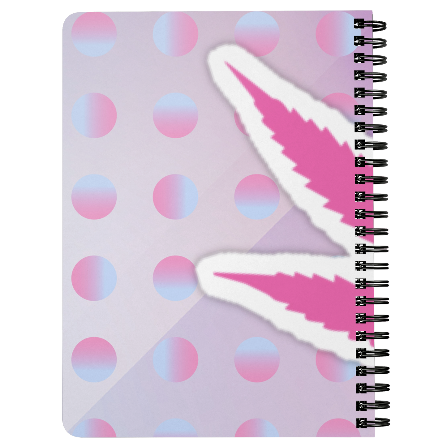 Pretty in Pink Pot Leaf Sprialbound Notebook - Gracious Concepts