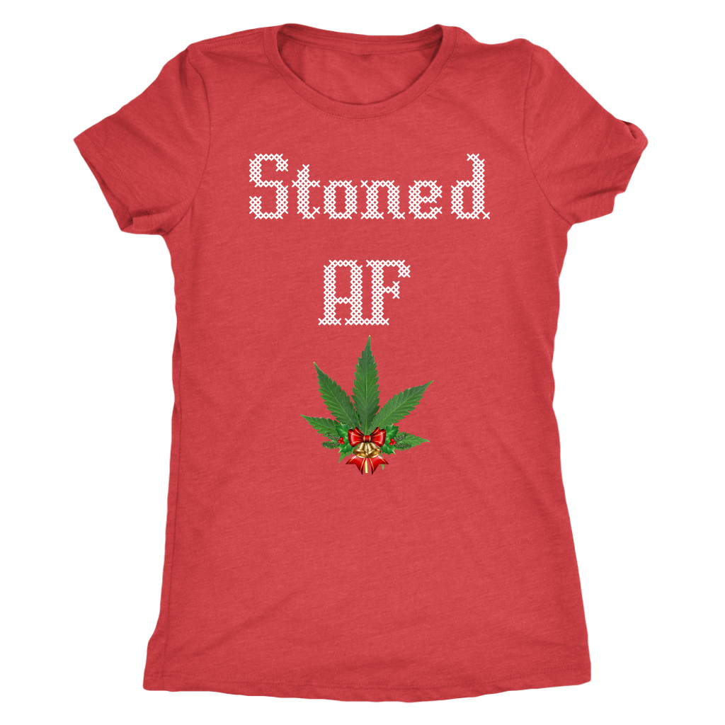 Stoned AF Stoner Christmas Apparel - Gracious Concepts