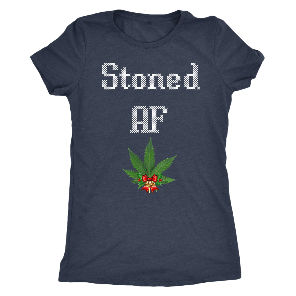 Stoned AF Stoner Christmas Apparel - Gracious Concepts