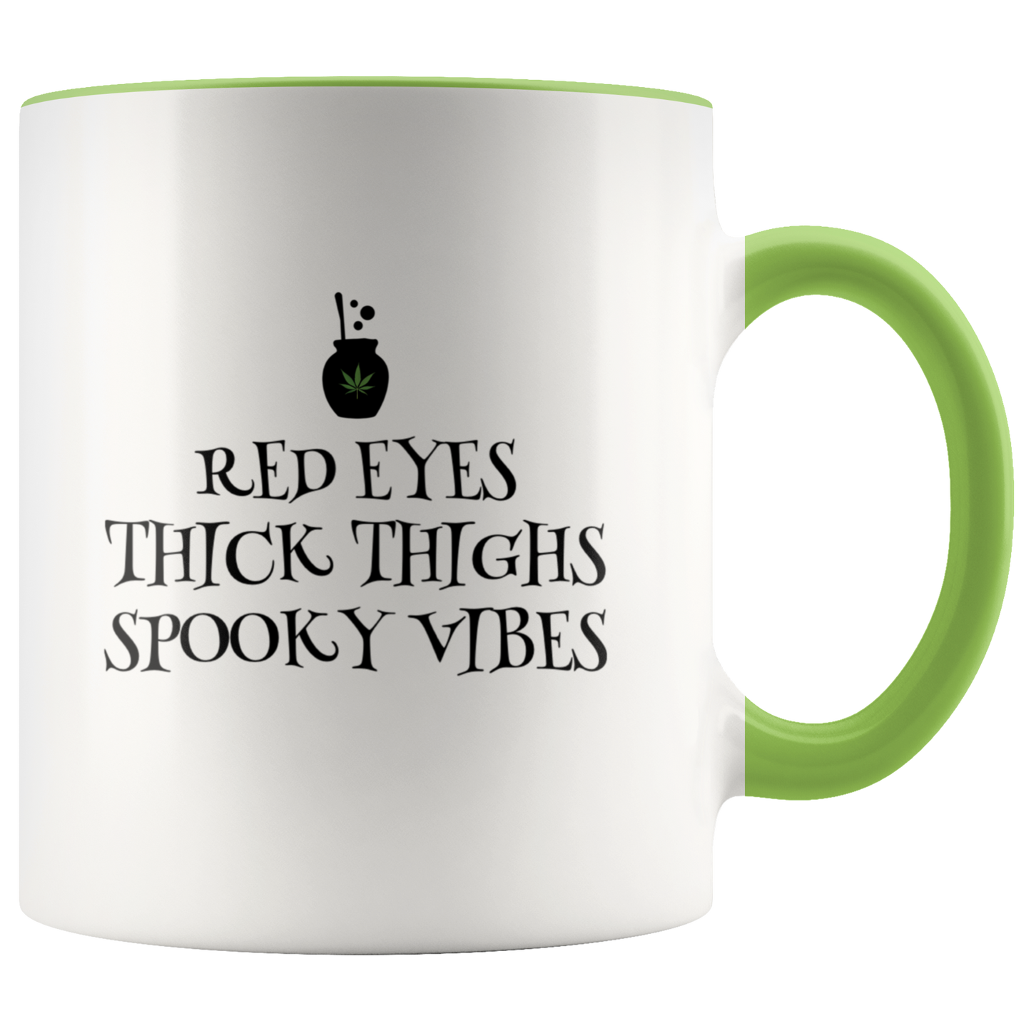 Halloween Mug for Stoner Girls, Funny Coffee Mug, Cannabis Culture