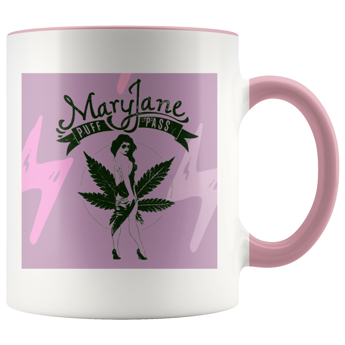 Cannabis Mug: Mary Jane Coffee Mug, Stoner Girl Coffee Mug - Gracious Concepts