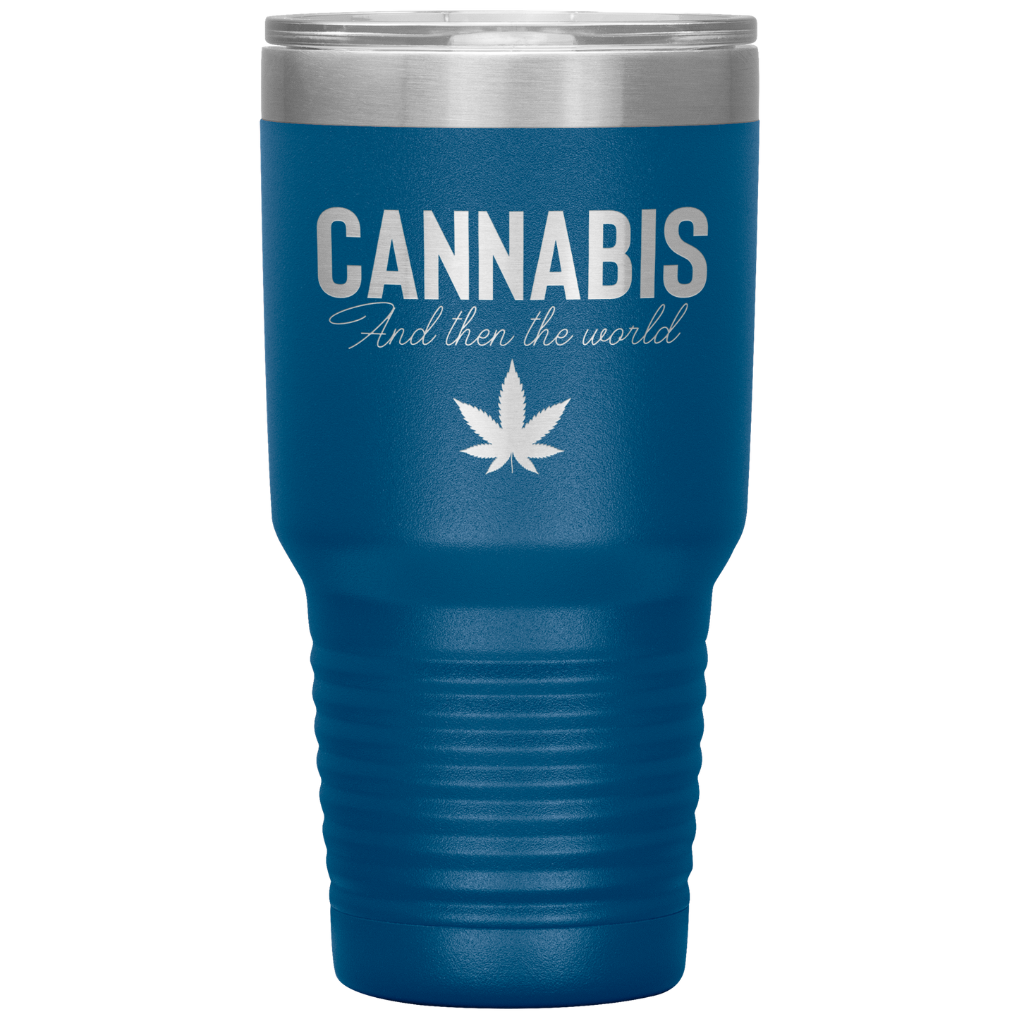 Cannabis & Then The World Travel Mug - Gracious Concepts