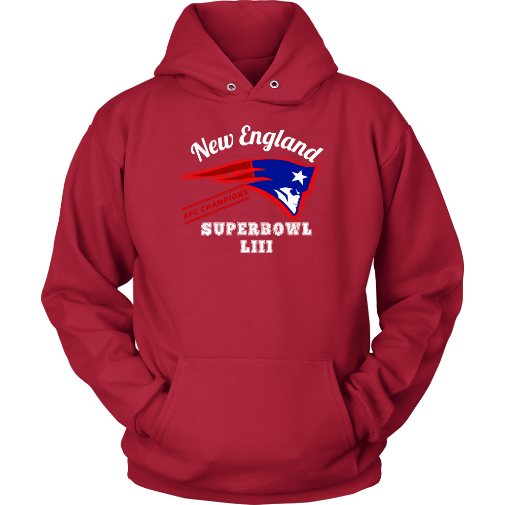 New England Skull Superbowl Adult Sweatshirt - Gracious Concepts