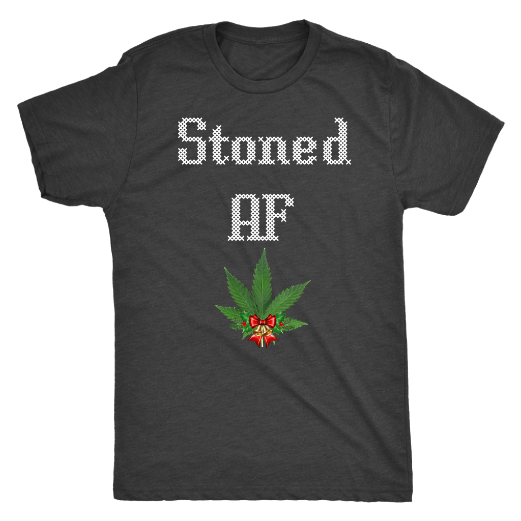 Stoned AF Stoner Christmas Apparel - Gracious Concepts