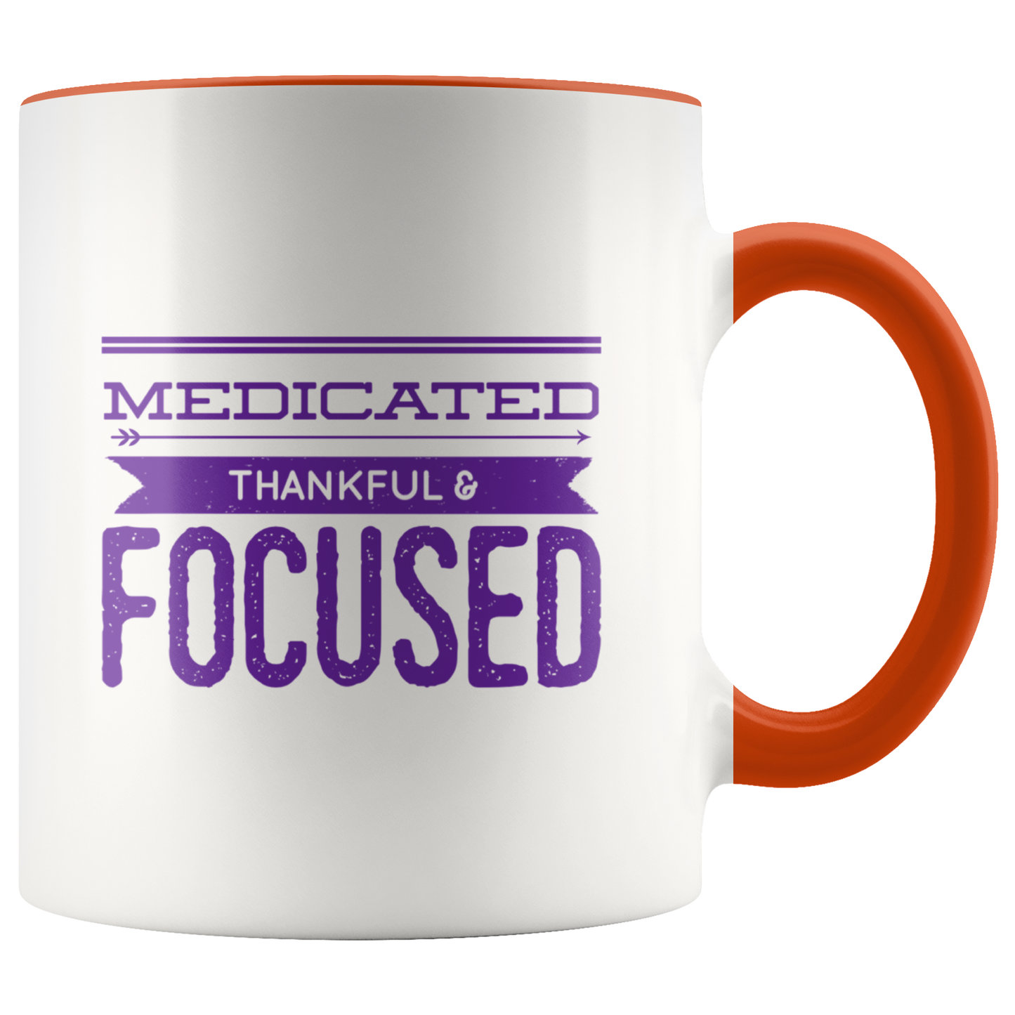 Cannaboss Babe Mug, Medicated, Thankful & Focus Motivational Coffee Mug
