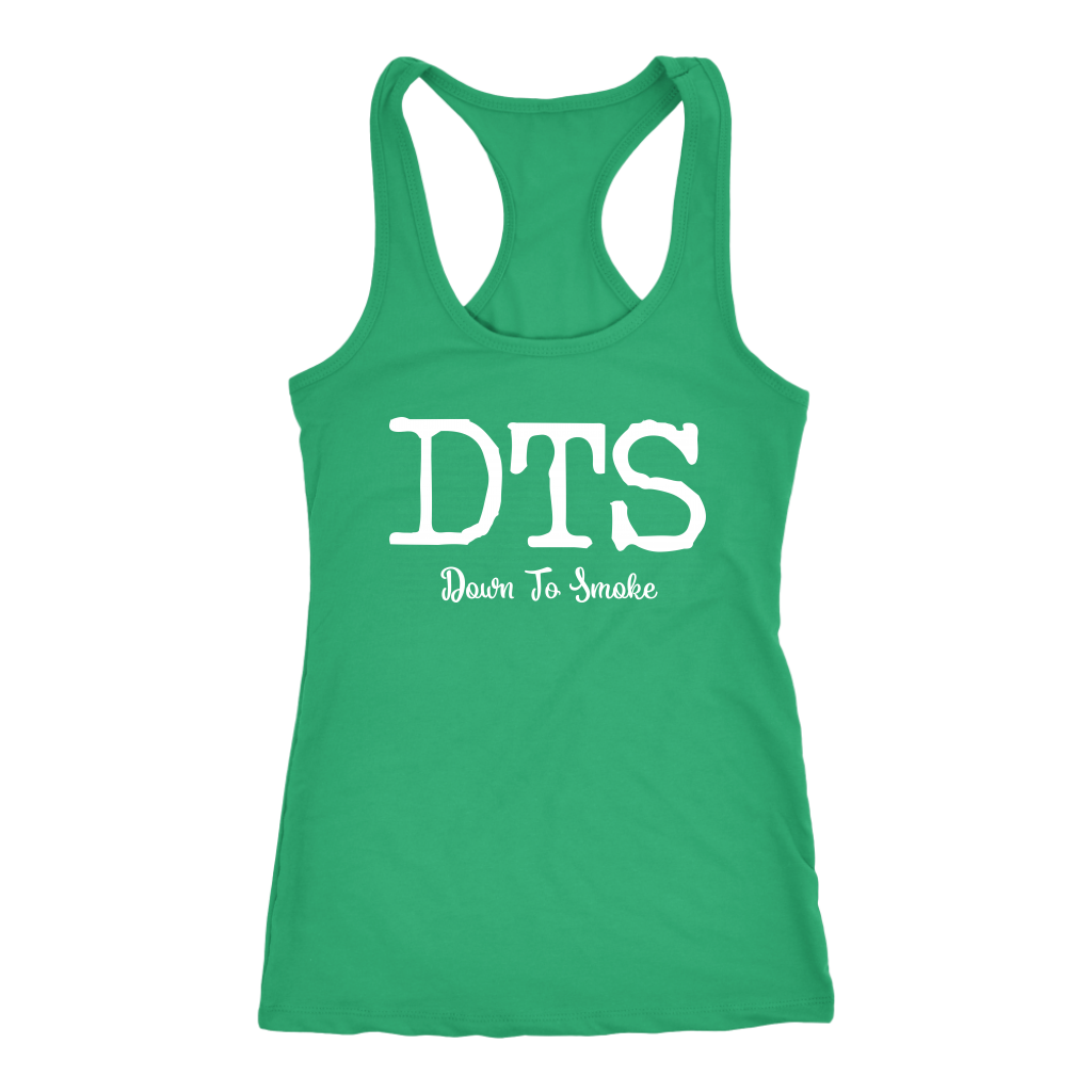 DTS Down To Smoke Racerback Tank - Gracious Concepts
