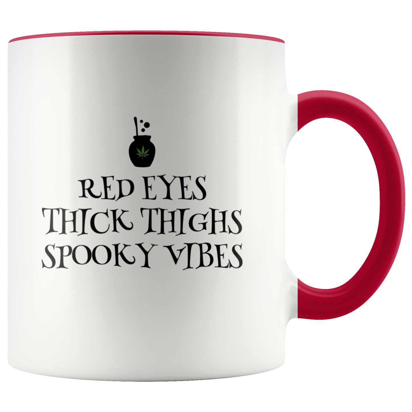 Halloween Mug for Stoner Girls, Funny Coffee Mug, Cannabis Culture