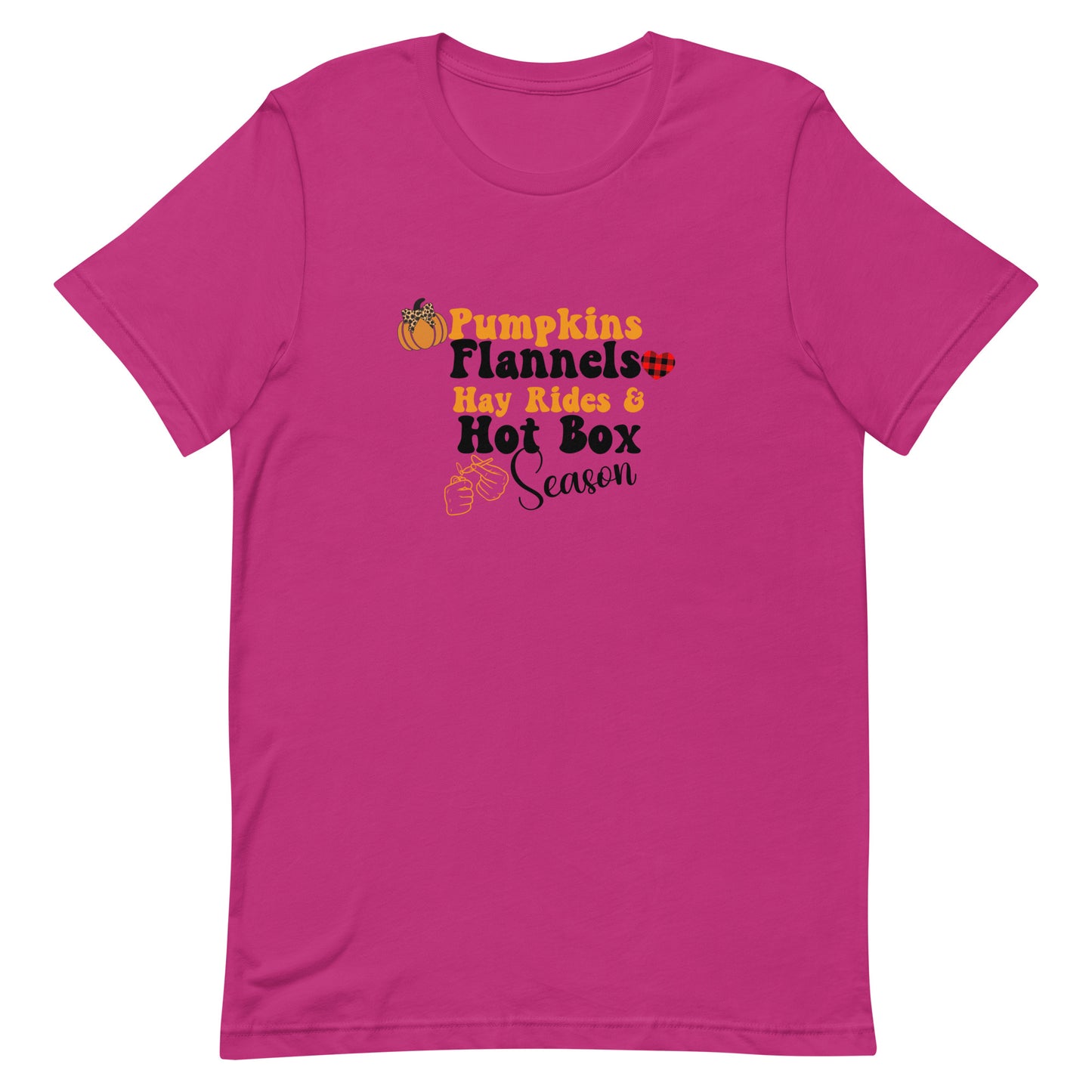 Pumpkins & Hot Box Season T-shirt