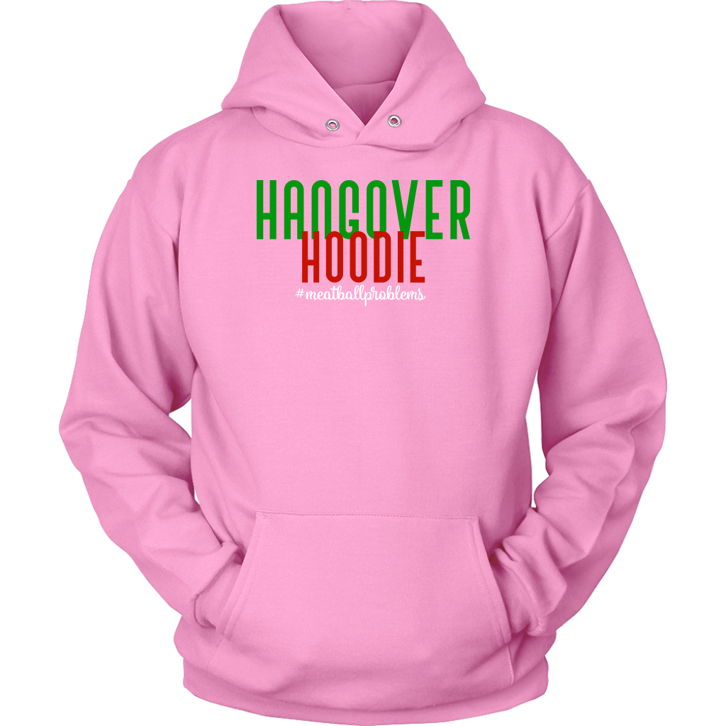 Hangover Hoodie in Italian Flag Colors #meatballproblems Hoodie - Gracious Concepts