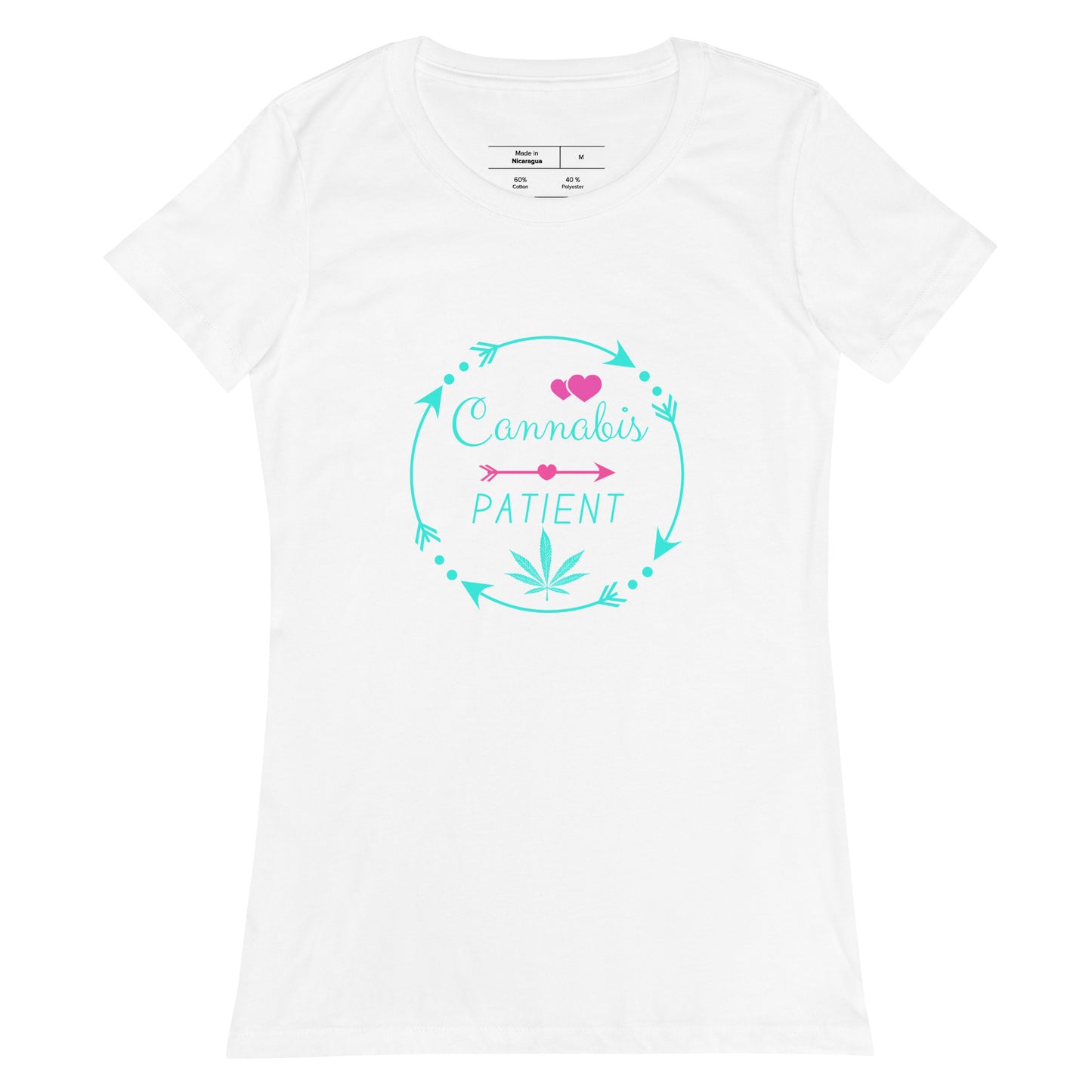 Cannabis Patient Women’s Fitted T-shirt