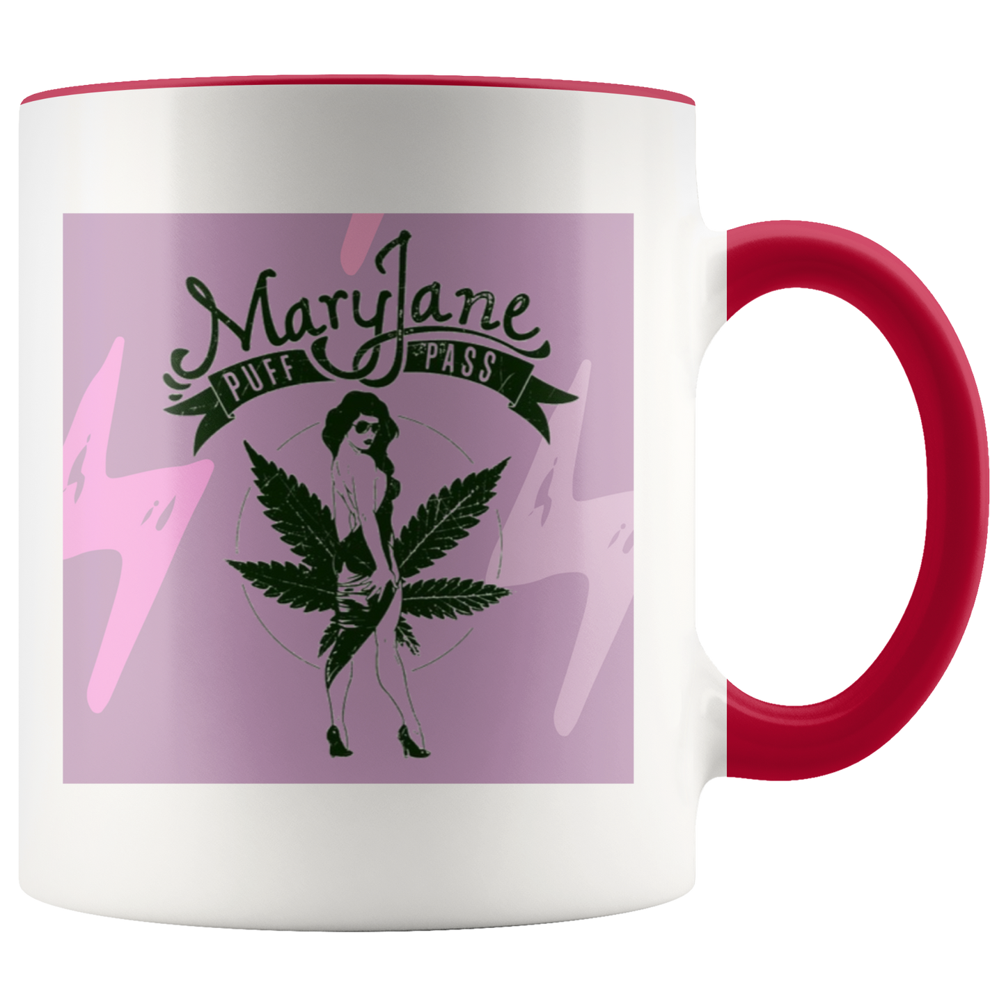 Cannabis Mug: Mary Jane Coffee Mug, Stoner Girl Coffee Mug - Gracious Concepts