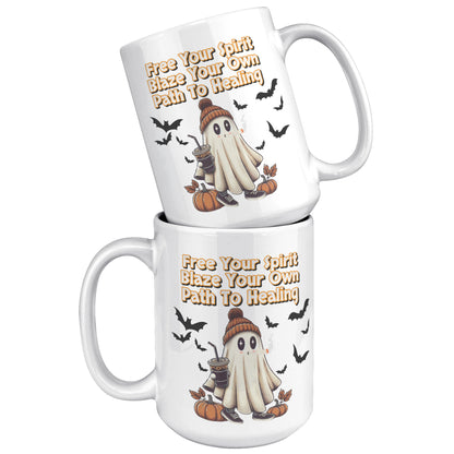 Free Your Spirit, Blaze Your Path 15 Oz Mug