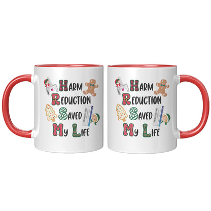 Harm Reduction Christmas Gift, Harm Reduction Saved My Life Coffee Mug, Harm Reduction Gifts