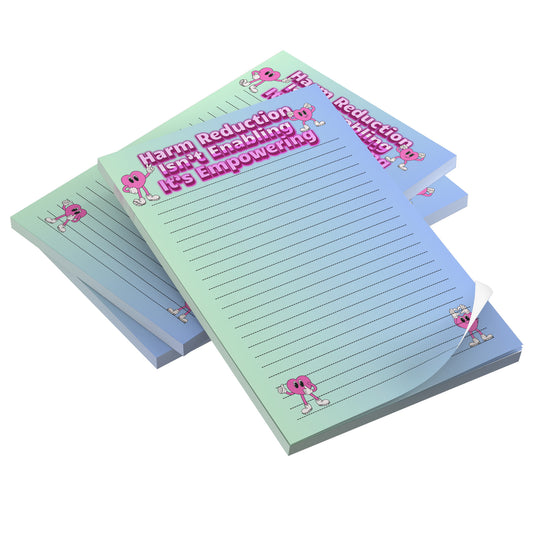 Harm Reduction Isn't Enabling, It's Empowering Notepad