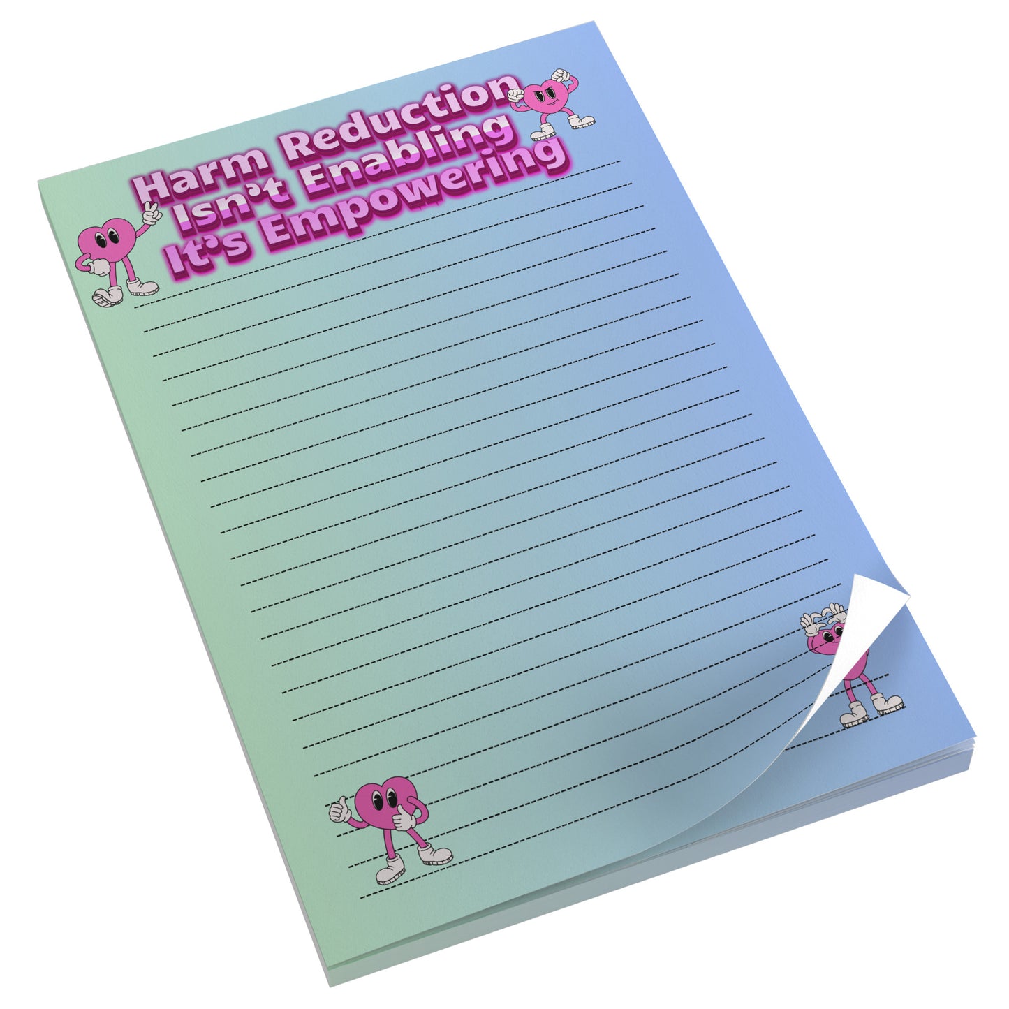 Harm Reduction Isn't Enabling, It's Empowering Notepad