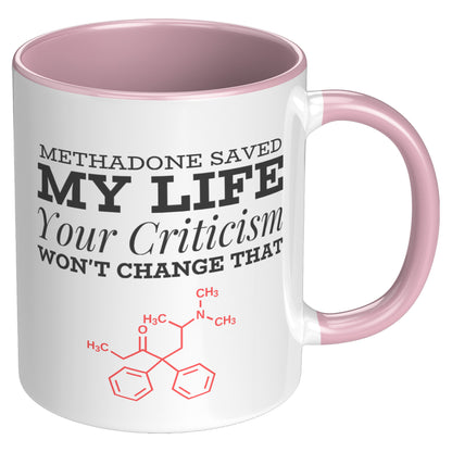 Methadone Saved My Life Mug, Recovery Mug, Recovery Gifts