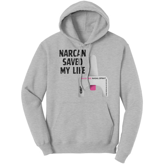Narcan Hoodie, Harm Reduction Hoodie, Narcan Saved My Life Hoodie, Overdose Awareness