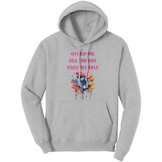 Overdose Deaths Are Preventable Harm Reduction Hoodie