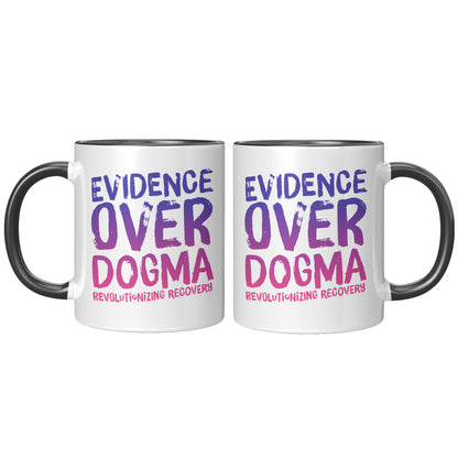Recovery Mug: Evidence Over Dogma, Anti Forced 12 Step Recovery