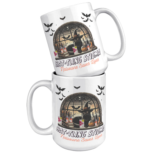 battling stigma mug