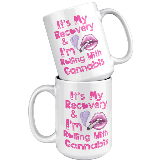 rollin with canna mug