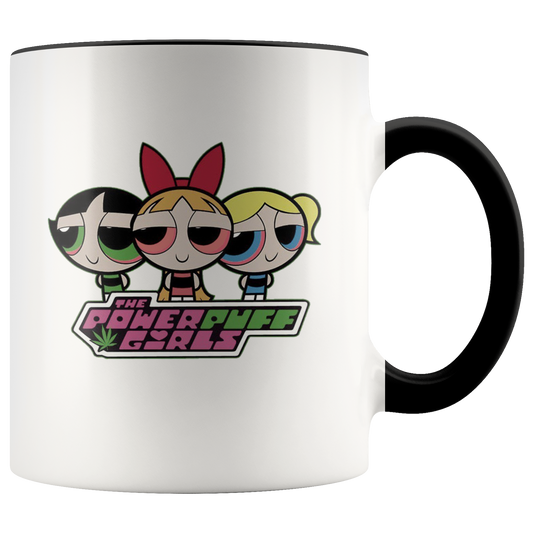Stoner Girl Coffee Mug: Power Puffing Girls - Gracious Concepts
