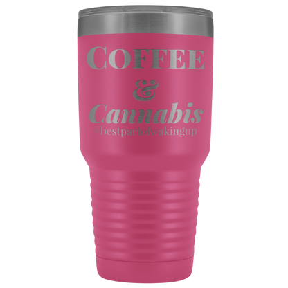 Coffee & Cannabis Travel Mug, Stoner Gifts Ideas - Gracious Concepts