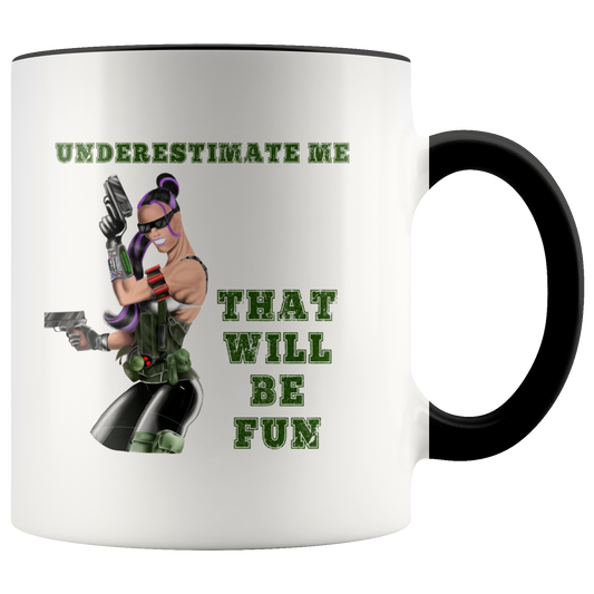 Gracious Girl Underestimate Me Mug - Gracious Concepts